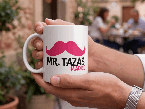 Impresión de tazas personalizadas con logotipo de alta fidelidad y brillo cerámico grado AAA