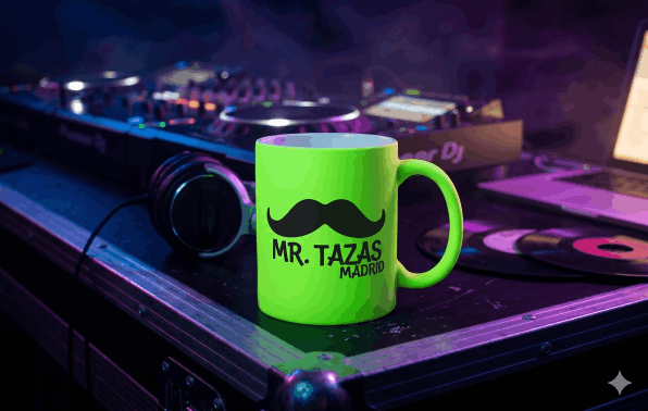 Impresión de tazas personalizadas fluorescentes de alta visibilidad para publicidad y marcas jóvenes